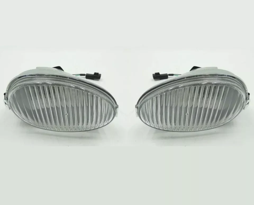 Par de luces antiniebla transparentes para parachoques delantero izquierdo derecho para Hyundai Accent 94-99 Foto 1 de 1