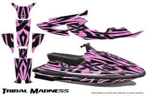 YAMAHA WAVE RAIDER JET SKI GRAPHICS KIT 94-96 CREATORX TRIBAL MADNESS PL - Imagen 1 de 1
