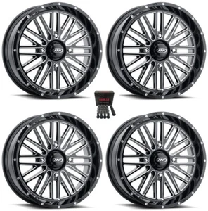 ITP Momentum 18" Wheels Milled Can-Am Renegade Outlander (4) - Picture 1 of 3