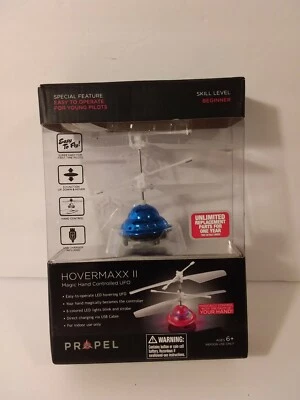 Propel Hovermaxx II Magic Hand Controlled UFO Blue - Image 1 of 4