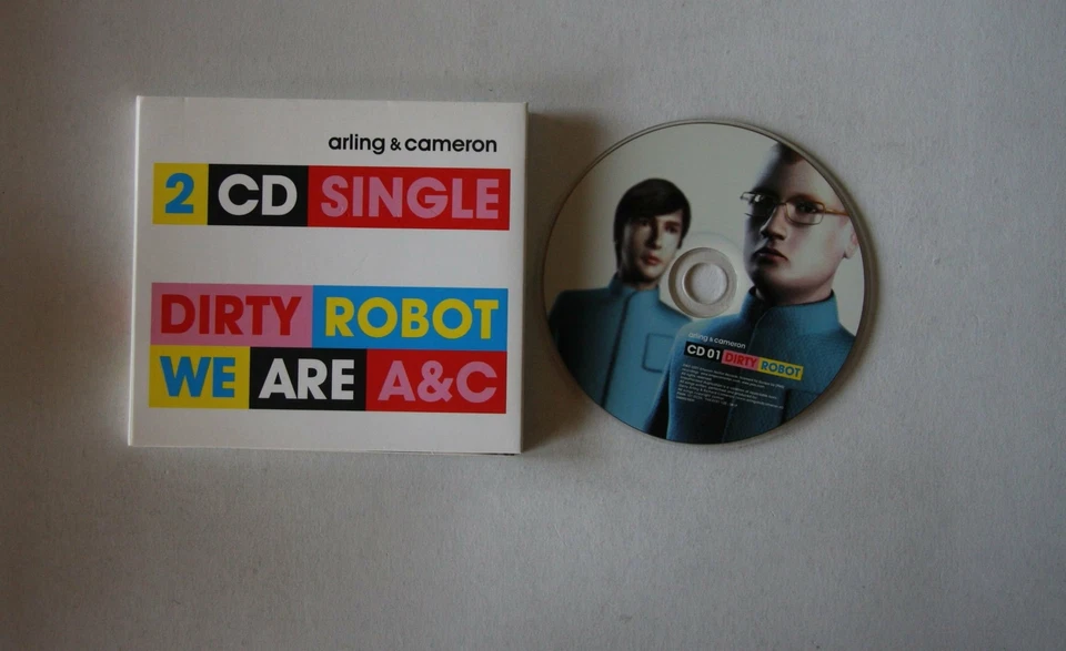Arling & Cameron Dirty Robot / We Are A&C Netherlands 2CDSingle Digipak 2001 - Bild 1 von 1