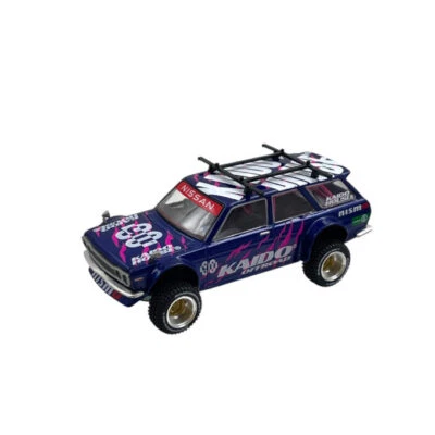 Modellino Auto Mini GT 1/64 Kaido House Datsun 510 4x4 Wagon Kaido Offroad V2 - Immagine 1 di 4
