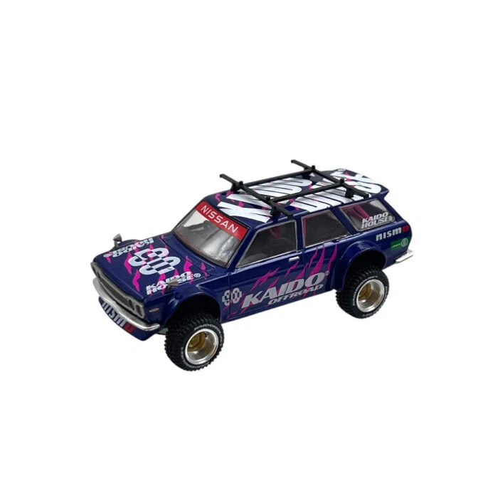 Mini GT KHMG149 Kaido House Datsun 510 4x4 Wagon Kaido Offroad V2 Die Cast 1/64
