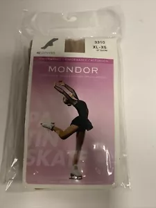 Mondor 3310 Footed Performance Tights - 40 Denier (Suntan, Adult XL - XG) - Picture 1 of 2