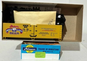 Athearn 40' Wood Reefer Custom Beer Car Beckers Beer - Picture 1 of 1