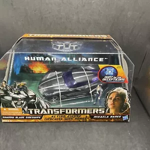 NEW! Transformers Human Alliance Shadow Blade Sideswipe w/ Mikaela Banes Hasbro - Picture 1 of 8