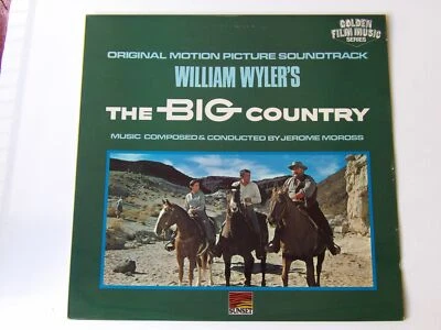 Jerome Moross:  The Big Country Original Soundtrack  EX  LP (green sleeve) - Image 1 of 4