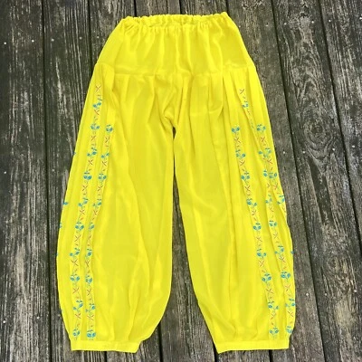 Pantalones harén bordados raros vintage Foto 1 de 3