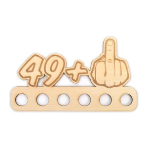 Regalo Dinero "Dedo Medio" para el 16. - 85 Aniversario Madera Hombre - Imagen 1 de 128