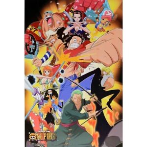 One Piece Shonen Jump Group Poster 24x36 Japanese Manga Anime Comic Free Ship