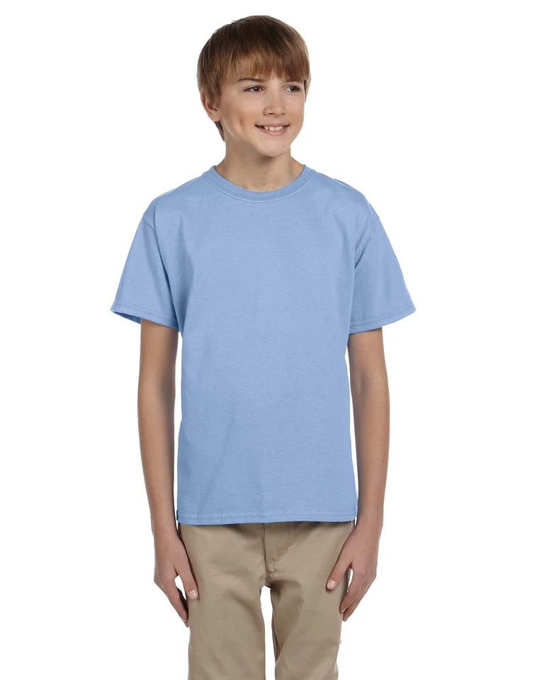 Camisetas Hanes para jóvenes niños y niñas ComfortBlend EcoSmart XS-XL M-5370 Foto 1 de 1