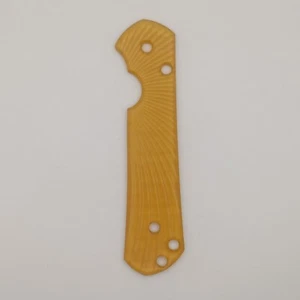 1PC. Spiral Radial Pattern Amber Transparent PEI Scale for Chris Reeve Sebenza - Picture 1 of 10
