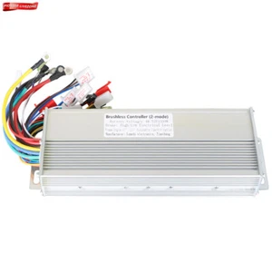 Nuevo controlador de velocidad de motor de CC sin escobillas adecuado para bicicleta eléctrica 48V/72V 1500W - Imagen 1 de 5