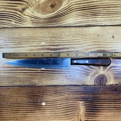 Case XX Cap 200-8” Inch Stainless Chef Knife Finger Grooved USA Cutlery - Image 1 of 4