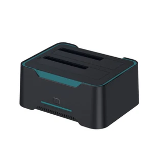 Dual Bay External Hard Drive Docking Station USB to SATA hard drive enclosure 5G - Afbeelding 1 van 6