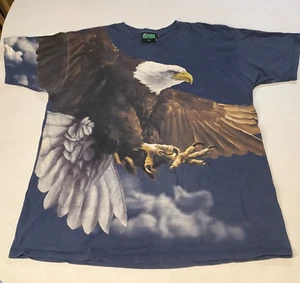 Radical Nature Weißkopfseeadler All Over Print Kurzarm T-Shirt Gr. XXL - Bild 1 von 9