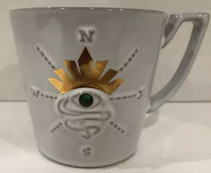 Taza Starbucks SIREN Collection con Joya Verde 2014 Usada en Excelente Condición - Imagen 1 de 4