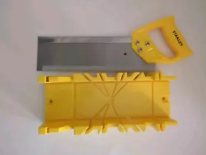 NEW Miter Box with Saw Included Increase Durability Sharpness Precise Cut - Picture 1 of 1
