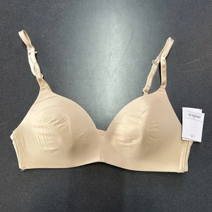 Auden Soft Beige "The Bliss" leicht gefütterter BH ohne Bügel Gr. 36A - Bild 1 von 4