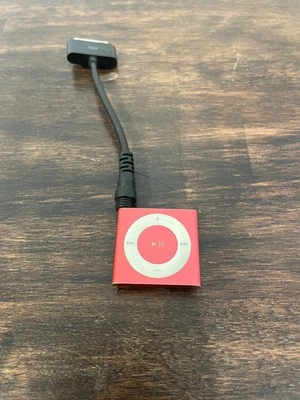 iPod Shuffle 4th Generation Pink A1373 2GB w/clip - Untested - Image 1 of 3