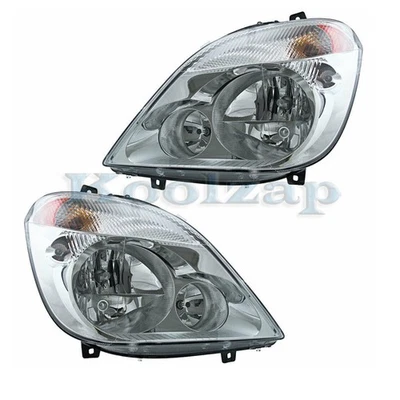 For 07-13 Sprinter 2500/3500 Halogen Headlight Headlamp Light with Bulb PAIR SET Foto 1 de 4