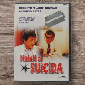 MateN al SUICIDA ROBERTO "FLACO" GUZMAN ALFONSO ZAYAS Spanish DVD NEW SEALED - Imagen 1 de 2