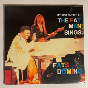 Fats Domino – It's Not Over Till The Fat Man Sings Vinyl, LP 1990 Eagle Records - Picture 1 of 1
