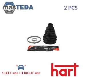 400 991 CV JOINT BOOT KIT PAIR HART 2PCS FOR KIA MAGENTIS I 2.5 V6 124KW - Picture 1 of 5