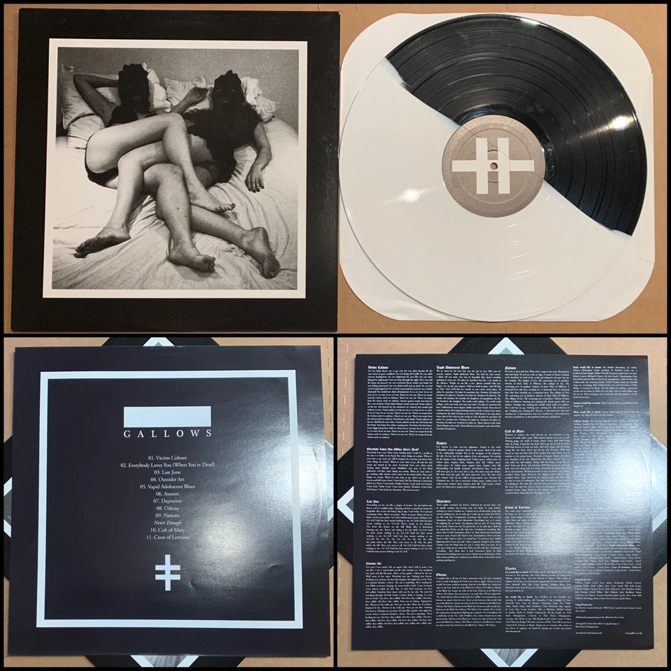 GALLOWS s/t LP Split Vinyl-Alexisonfire Cancer Bats The Bronx  Every Time I Die - Image 1 of 4
