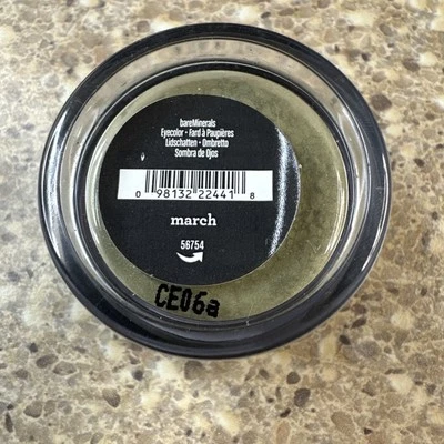 Bare Minerals March Eyeshadow Full Size .57g Bare Escentuals RARE - Image 1 of 2