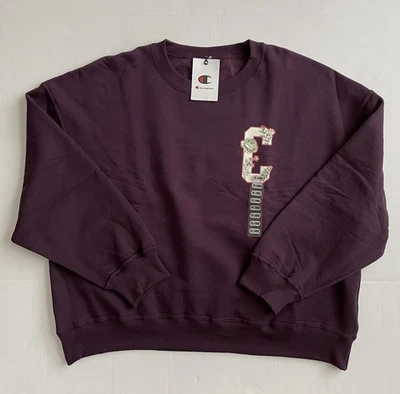 Sudadera Champion para mujer nueva con etiquetas púrpura manga larga - talla 2XL - ENVÍO GRATUITO Foto 1 de 4