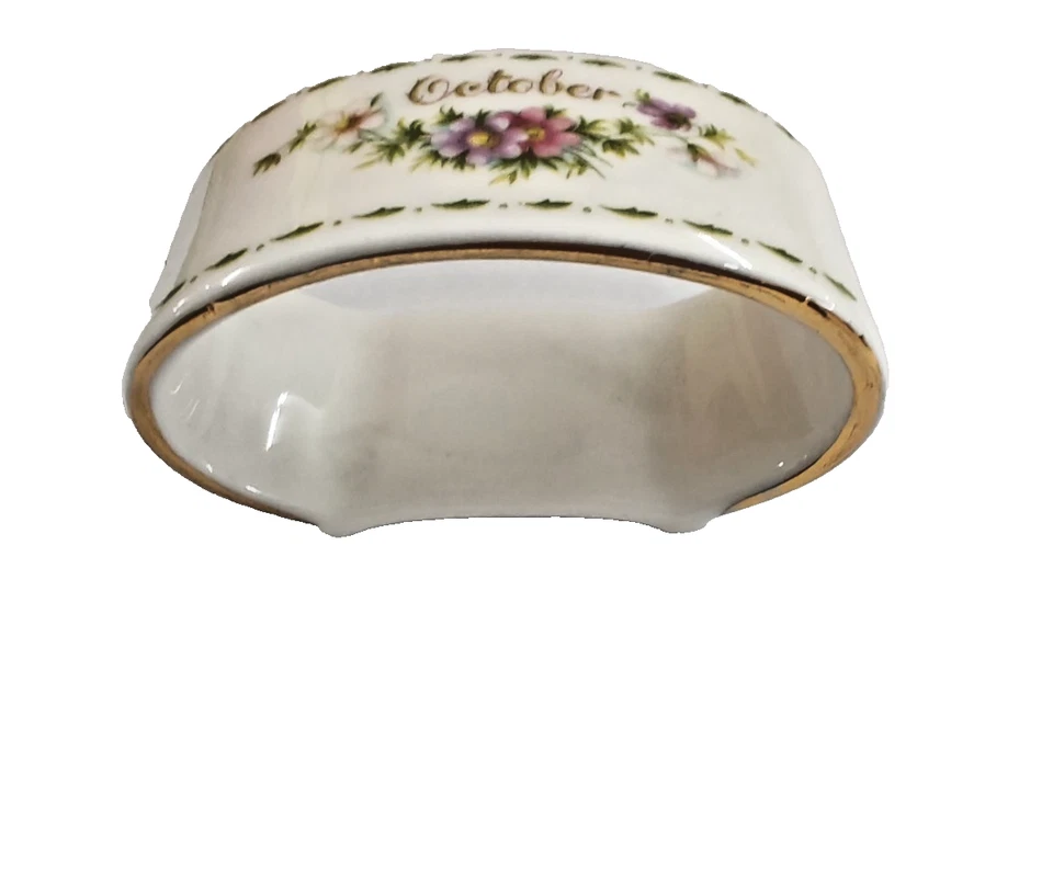 Anelli per tovaglioli-Royal Albert-Bone China England - Immagine 1 di 2