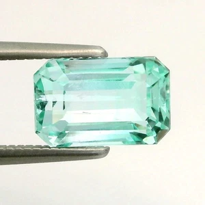 2.53Ct "GIA" CERTIFIED ! GORGEOUS UNHEATED HELIODOR GREEN BERYL FROM BRAZIL - Picture 1 of 7