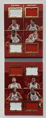 2016-17 Panini Preferred "Crazy Eights” Toronto Raptors Jersey Booklet 021/149! - Image 1 of 4