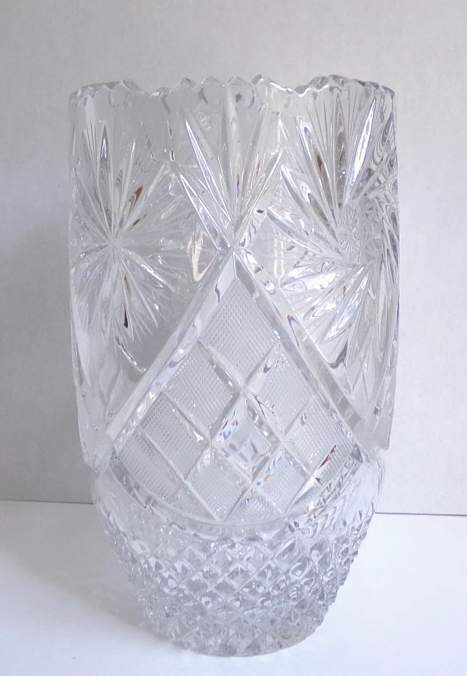 水晶圆柱花瓶| eBay