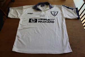 LARGE TOTTENHAM HOTSURS FC VTG Soccer JerseY 1995-96 -97 Home GENUINE PONY HP XL - Picture 1 of 8