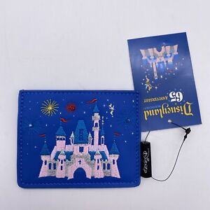 Loungefly Disneyland Cardholder 65th Anniversary Happiest Place on Earth Castle 