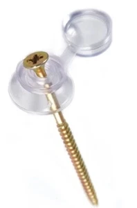 100 3" 75 mm WELLDACHSCHRAUBEN & KLARBAND KAPPENSCHEIBEN - Bild 1 von 4