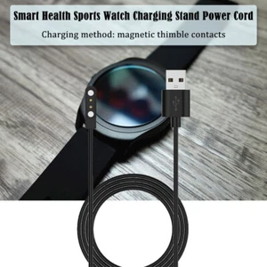 Smartwatch Charger for TicWatch GTH/OPPO Watch Free Charging Cable (Black) * - Zdjęcie 1 z 10
