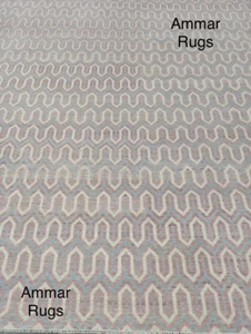 Modern Oushak Rug, Shades of Muted Grey and Pink Turkish Area Rug Pastel Colors, - Picture 1 of 7