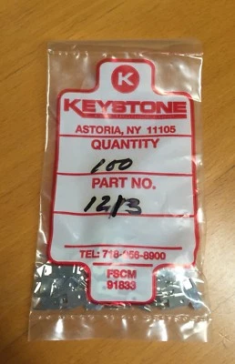 Terminal PCB Keystone 1213, 5,21 mm x 0,81 mm, 0,205" x 0,032" (100 piezas = 1 lote) Foto 1 de 2
