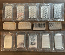 1 oz Johnson Matthey 999 Fine Silver Bright Minted Bars - Sealed / Close Serials
