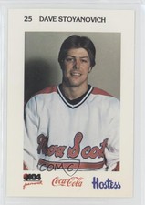 1983-84 Hostess Nova Scotia Voyagers (Vees) Police Dave Stoyanovich #17