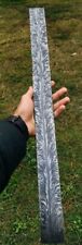 HAND FORGED DAMASCUS STEEL FEATHER PATTERN BLANK BILLET 20"FOR KNIFE MAKING
