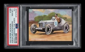 1937 ⛽ PSA-8.5 - #105 - Peter Jackson Speed Through The Ages Richard Seaman - Picture 1 of 2
