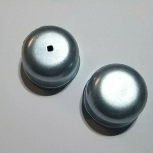 FRONT WHEEL GREASE CAPS SET OF 2 LEFT & RIGHT VOLKSWAGEN T2 BUS 1971-1979 - Picture 1 of 2
