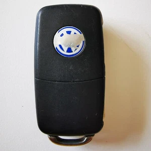Genuine OEM VW 2 Button Remote Flip Fob, Hella HLO 1J0 959 753 AG, Tested #3 - Picture 1 of 4