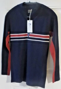 Dale of Norway Aksla Baselayer Top - Women's -XXL / Navy/Red/Off-White "NWT" - Picture 1 of 2