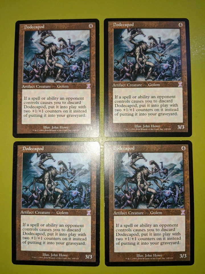 Dodecapod x4 Time Spiral "Timeshifted" 4x Magic the Gathering MTG - Image 1 of 1