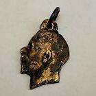 Old Vintage Trench Art WW1 Era Cut Out Coin Sweetheart Love Token Fob Pendant